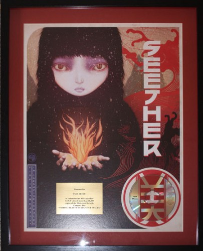 Seether Gold Award Seether Gold Award