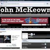 John McKeown Myspace Layout