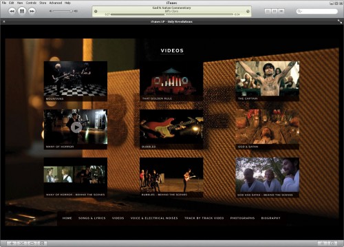 Biffy Clyro iTunes LP - Videos