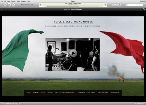 Biffy Clyro iTunes LP - Voice & Electrical Noises