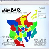 The Wombats Holding Page