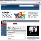 The Wombats Myspace page