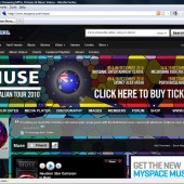 Muse Myspace Layout Upgrade