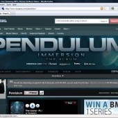 Pendulum Myspace Layout Upgrade