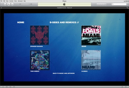 Foals iTunes LP Remixes