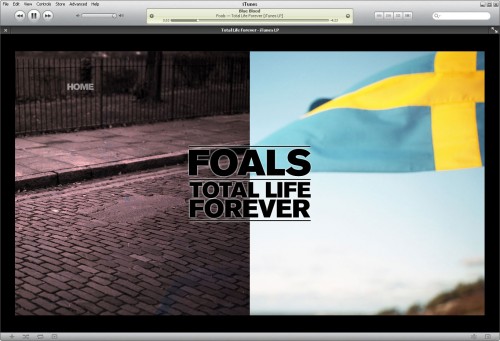 Foals iTunes LP Visualizer
