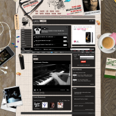 James Rhodes Myspace Layout Upgrade
