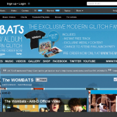 The Wombats Myspace Layout Reskin