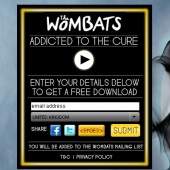 The Wombats Addicted to the Cure Free Download Widget