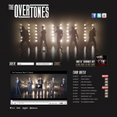 The Overtones Holding Page
