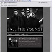 All The Young Mailer Template