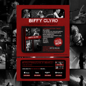 Biffy Clyro ‘Revolutions // Live at Wembley’ Splash Page
