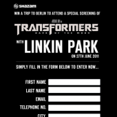 Linkin Park Shazam Competition Page