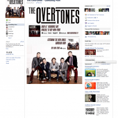 The Overtones Gambling Man Facebook Tab