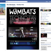 The Wombats Techno Fan Facebook Tab