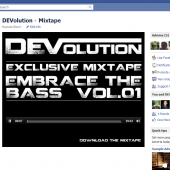 DEVolution Mixtape Facebook Tab
