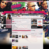 StooShe Myspace Layout
