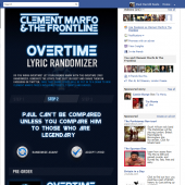 Overtime Lyric Randomizer by Clement Marfo & The Frontline
