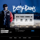 Benny Banks Countdown Holding Page