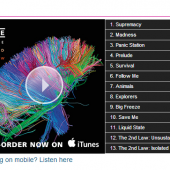 Muse The 2nd Law Album Stream Widget