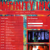 Infinity Ink Holding Page