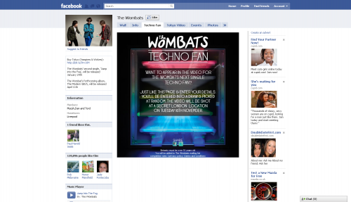 The Wombats Like to Enter Competition