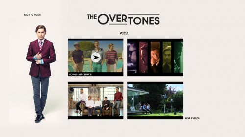 Overtones iTunes LP Videos