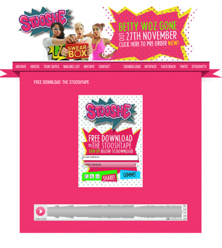 Stooshe StoosheTape Widget