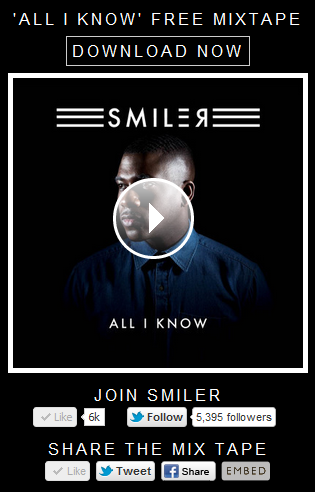 SMILER - All I Know Mix Tape Widget