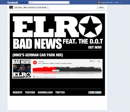 Elro - Facebook Tab