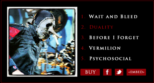 Slipknot - Antennas to Hell Photo Book Widget