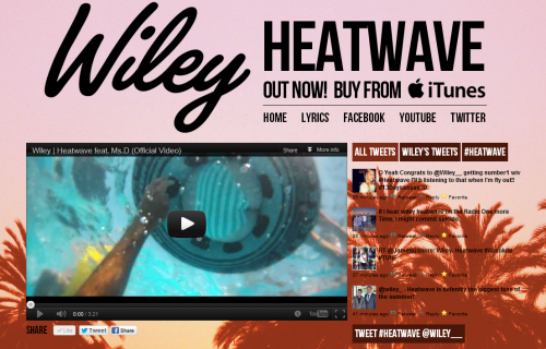 Wiley Heatwave - Microsite