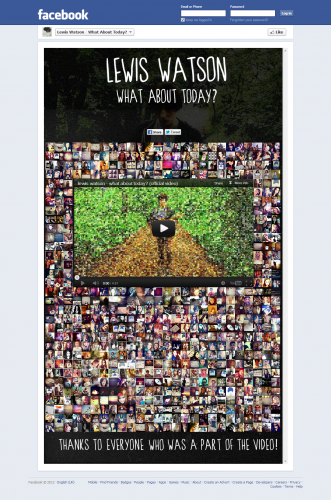 Lewis Watson - What About Today- - Facebook